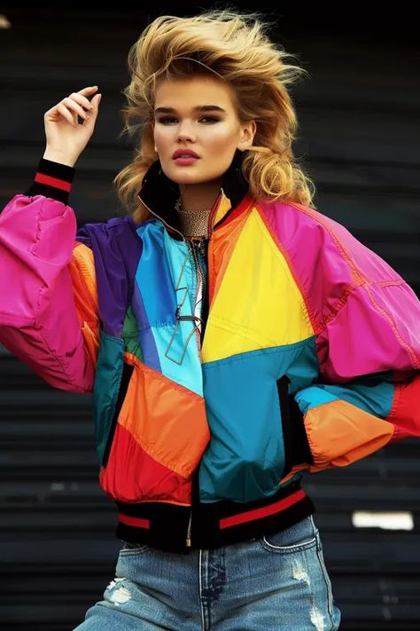 80s Fashion | Dagmara Mach 80 Workout Outfits 80s Fashion, Retro Outfits 80s Style Dance, Oversized 80s Jacket Outfit, 80s Jacket Outfit, 80s Fashion Neon, Diy 80s Outfit Woman, Hot Looks Dolls 80s, 80s Outfits Women, 1980s Fashion Women