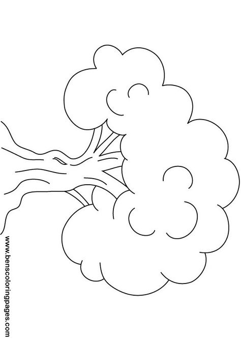 Oak Tree Drawings, Red Oak Tree, Tree Coloring, Tree Coloring Page, Animal Tracks, Tree Clipart, Dollar Tree Diy Crafts, Simple Cartoon, Clipart Black And White