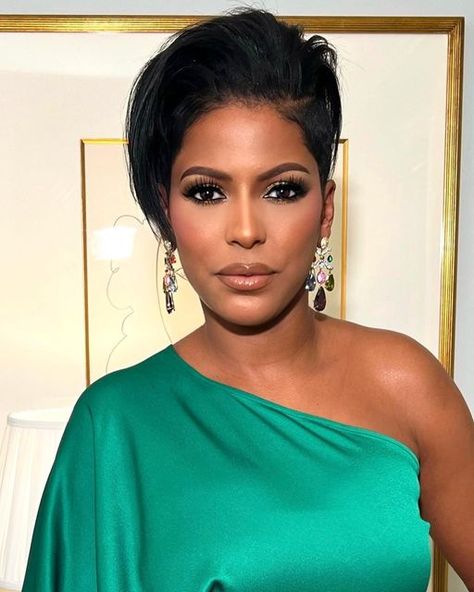 Tamron Hall Haircut 2023, Tamron Hall Haircut, Short Sassy Hair Black Women, Pixie 2023, 2023 Plans, Braid Hairstyle Ideas, Side Shaved, Waterfall Braid Hairstyle, Black Hair Short Cuts