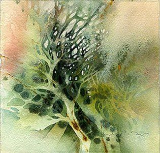 Linda Kemp, Sketchbooks Inspiration, Watercolor Negative Painting, Negative Painting, Tree Watercolor Painting, Abstract Tree Painting, Watercolor Lessons, Watercolour Inspiration, Landscape Art Painting