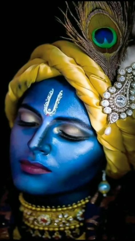 radhakrishna__015 • Original Audio Lord Krishna Face Images, Shree Krishna Portrait, Srikrishna Hd Image, Krishna Face Images, Krishna Face Painting, Lord Krishna Photos, Krishna Face, Face Painting Images, Radhe Krishna Wallpapers