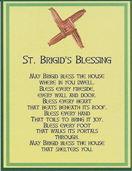 Happy Saint Brigid’s Day February 1st Saint Brigid, St Brigid Cross, Brigid's Cross, St Bridget, St Brigid, House Blessing, Irish Quotes, Celtic Goddess, Witchcraft Spell Books