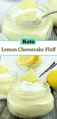 Keto Lemon Cheesecake, Cheesecake Fluff, Dolce Poche Calorie, Keto Quiche, Desserts Keto, Fluff Desserts, Keto Pancakes, Keto Brownies, Keto Dessert Easy