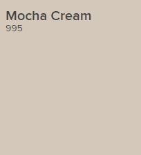 Mocha Cream - 995. This might make an attractive trim color with Susan Harter Muralpapers' Delft-True Blue scenic mural wallpaper. Benjamin Moore Mocha Cream, Mocha Walls, Mocha Paint Colors, Mocha Kitchen, Scenic Mural, Cream Wall Paint, Susan Harter, Tuscan Colors, Cream Paint Colors