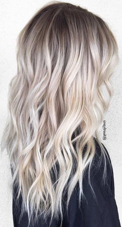 Hair Colors For Summer, Blonde Hair Platinum, Hair Color Ideas For Fall, Blonde Hair Colors, Platinum Blonde Hair Color, Latest Hair Color, Guy Tang, Balayage Blonde, Finger Waves