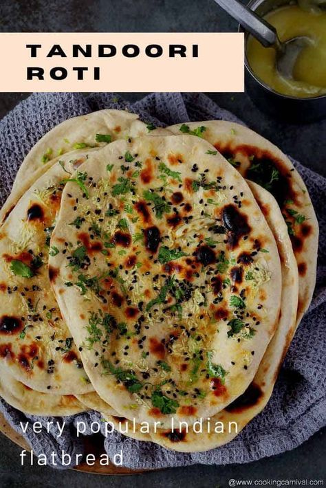 This recipe will surely blow your mind with its perfect texture and taste. This roti is a little bit crispy from outside and soft from inside, just like Indian restaurants. #indian #roti #tandoori #ontawa #stovetop Authentic Roti Recipe, Indian Tortillas, Tandoori Bread, Vege Meals, Indian Flatbreads, Sambhar Recipe, Indian Feast, Indian Flatbread, Tandoori Roti