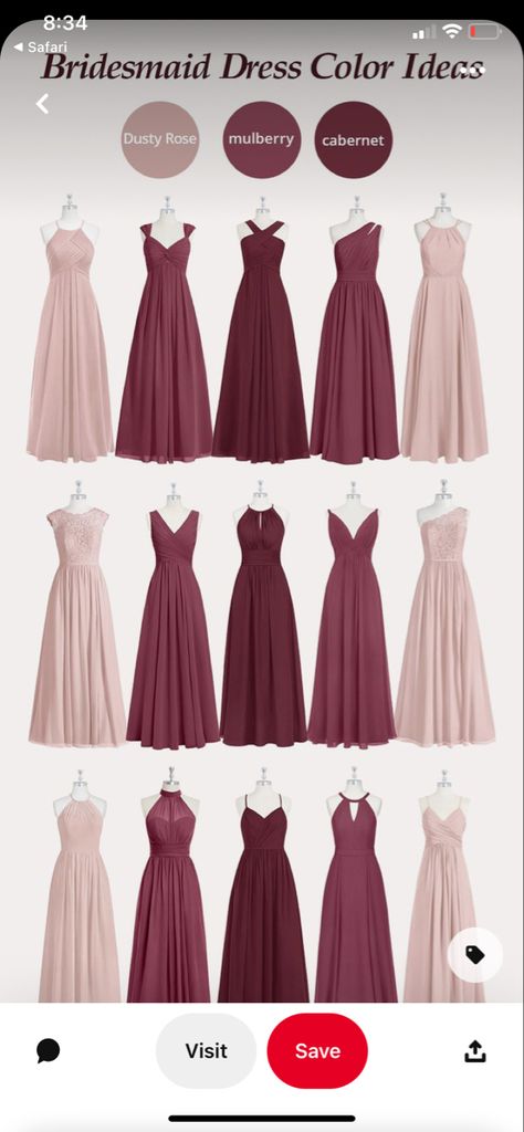 Mulberry Wedding, Mulberry Bridesmaid Dresses, Wedding Colours, Color Schemes Colour Palettes, Bridesmaid Dress Colors, Wedding Color, Wedding Color Schemes, Future Wedding, Wedding Colors