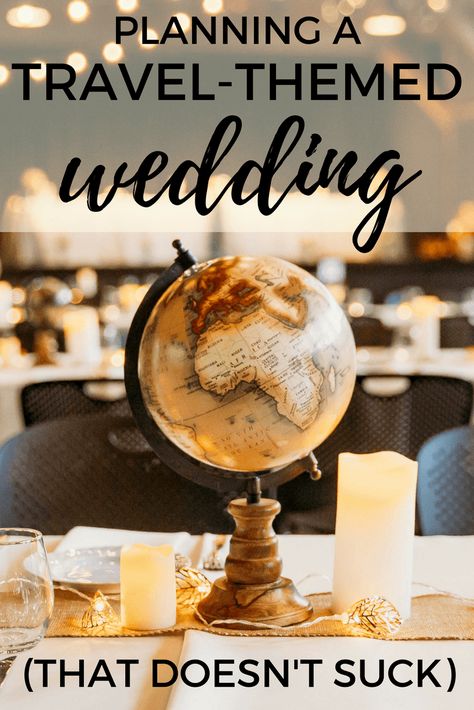 Vintage Travel Wedding, Travel Themed Wedding, Dream Destination Wedding, Wedding Unique, Travel Theme Wedding, Travel Theme, Travel Party, Wedding Event Planning, Travel Inspired