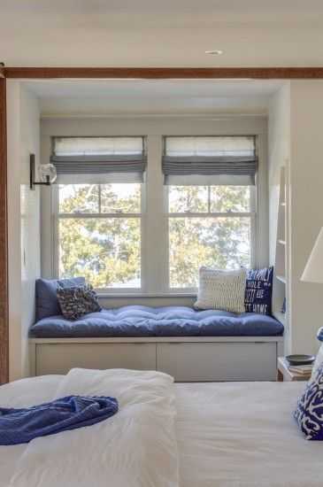 Custom Details Portfolio - Hutker Architects Hutker Architects, Bedroom Window Seat, Window Seat Design, Small Space Interior Design, Hiasan Bilik Tidur, Bedroom Windows, House Interior Decor, Home Room Design, Window Seat