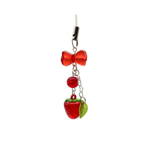 PRICES MAY VARY. Special Design: Elevate your belongings with our accessory's special design, featuring a charming Cute Strawberry & Cherry Beaded camera wrist strap. This intricate and adorable design serves as a fantastic decorative addition to your items, adding a touch of sophistication and uniqueness to your daily life. Strawberry & Cherry Beaded Phone Charms Strap: This Cute Strawberry & Cherry Beaded Camera Wrist Strap goes beyond aesthetics by offering practicality. The sparkling beads s Y2k Cell Phone, Phone Charms Aesthetic, Phone Charms Strap, Charms Aesthetic, Keychain Camera, Camera Charm, Camera Wrist Strap, Camera Keychain, Cell Phone Charms