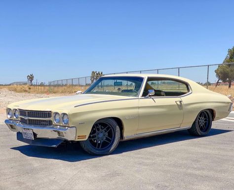 A classic ‘70 Chevy. Love the ‘70 Chevelles. #chevelle #chevroletclassiccars #chevroletchevelleclassiccars #v8 #supersport #oldcars Classic Chevy Cars, 1970 Chevy Chevelle, Bespoke Cars, Chevrolet Chevelle Malibu, 70 Chevelle, Chevy Chevelle Ss, Chevy Ss, Hot Rods Cars Muscle, Chevy Muscle Cars