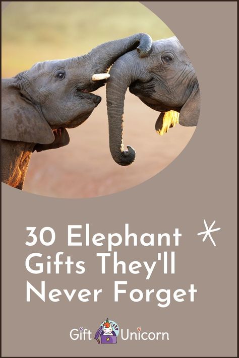 Whether it’s due to their large size, the fact that they’re incredibly intelligent or simply because of their big floppy ears, people love elephants. They love seeing the real thing, but they also love decorating with them. Women, especially, are fans of pachyderms. Here is a list of the best elephant-themed gifts for the elephant lover in your life. #elephants #elephantgifts Elephant Gift Ideas, Elephant Crafts, Toddler Boy Gifts, Dyi Gifts, Cute Gifts For Friends, Elephant Toy, Cartoon Elephant, Elephant Lover, Floppy Ears