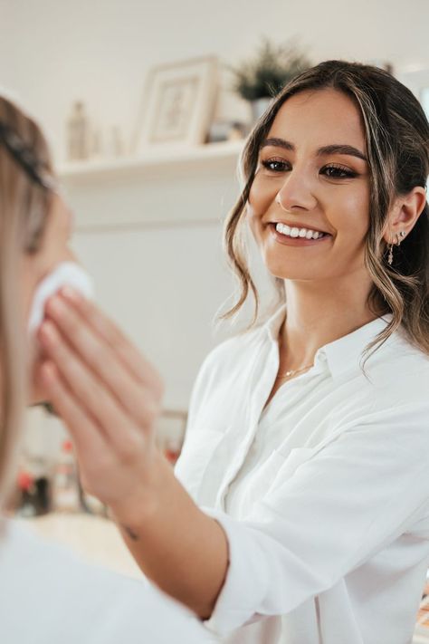 10 Mistakes Wedding Makeup Artists Wish Brides Would Stop Making Bride Getting Makeup Done, Getting Makeup Done, Wedding Skin, Groom Style Wedding, Honeymoon Registry, Makeup Mistakes, Wedding Makeup Artist, Wedding Look, Wedding Attire Guest