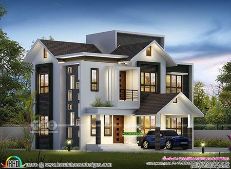 900 Sq Ft House, 1500 Sq Ft House, Double Story House, Double House, Double Storey House, Home Gym Design Garage, House Plans 3 Bedroom, Duplex House Plans, Kerala House Design