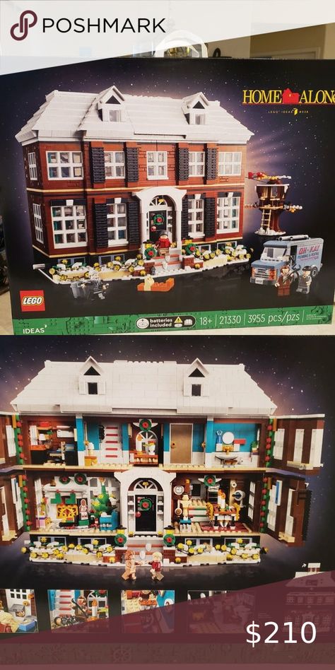 Home Alone Lego Set Harry Potter Lego Sets, Alone At Home, Lego Houses, Movie Home, Harry Potter Lego, Merry Christmas Ya Filthy Animal, Lego Creative, Ya Filthy Animal, Lego Harry Potter