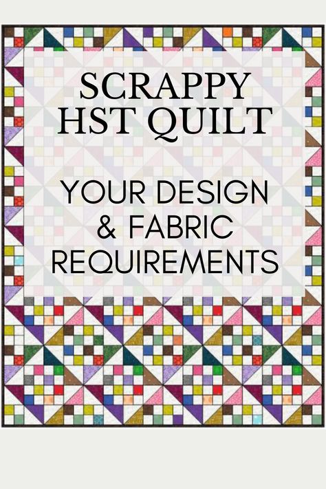 Gather up your scraps and make some half square triangles. Add some squares and you have a quilt. Triangles Quilt, Half Square Triangle Quilts Pattern, Quilting Math, Triangle Quilt Pattern, Triangle Quilts, Half Square Triangle Quilts, Half Square Triangle, Triangle Quilt, Half Square Triangles