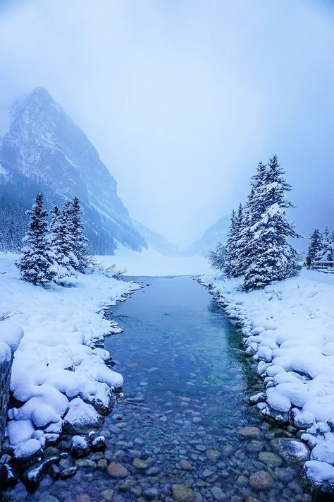 10 photos that will make you want to visit Banff and Jasper National Park during winter - Matador Network Painting Motifs, Magical Scenery, Snowy Pictures, Attractive Wallpapers, Beautiful Winter Scenes, Mountain Pictures, Jasper National Park, Snowy Landscape, Winter Images