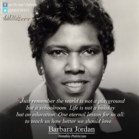 #QOTD from Barbara Jordan. Life is all about loving! Famous Women Quotes, Barbara Jordan, Logic Quotes, Women History, Jordan Quotes, Shirley Chisholm, African Proverb, Appreciate Life, History Quotes