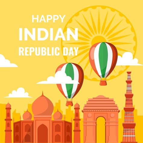 Republic Day Creative Post, Republic Day Creative, Republic Day Of India, Indian Republic Day, National Festival, Creative Post, Republic Day India, Happy Republic Day, Festival Celebration