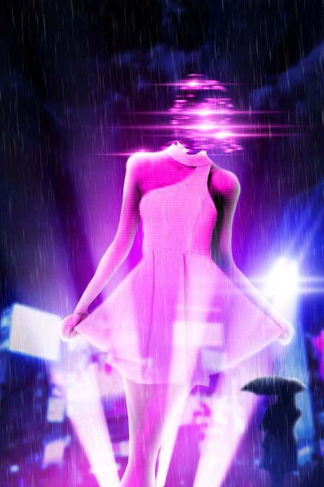 Hologram Character Design, Hologram Aesthetic, Cyberpunk Aesthetics, Electric Sheep, Rpg Characters, Arte Robot, Cyberpunk Aesthetic, Cyberpunk Character, Neo Noir