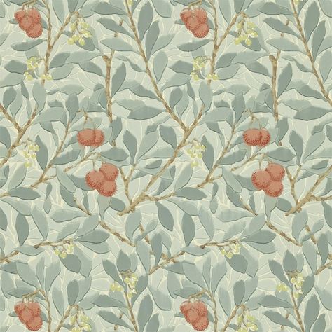 Morris & Co. ARBUTUS | Perigold Arbutus Wallpaper, Morris Wallpapers, Lulu And Georgia, A Wallpaper, Wallpaper Border, Paper Wallpaper, Acanthus Leaf, Wallpaper Calculator, Modern Wallpaper