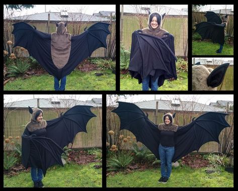 Girl in bat costume Kule Ting, Bat Costume, Idee Cosplay, Cosplay Tutorial, Cosplay Diy, Cosplay Tips, Fantasias Halloween, Costume Makeup, Halloween Kostüm