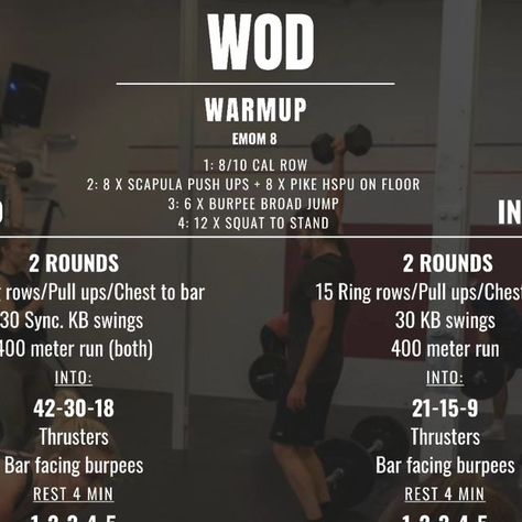 Crossfit Workouts Wod Strength, Partner Workout Crossfit, Crossfit Partner Workouts, Partner Wod Crossfit, Crossfit Warmup, Crossfit Workout Program, Wod Workouts, Partner Wod, Crossfit Challenge