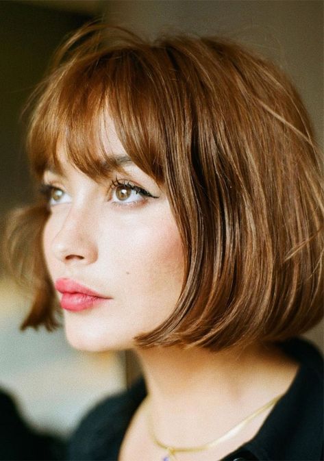 French Haircut, Taylor Lashae, Haircut 2024, French Bob, Bob Haircut With Bangs, French Hair, Short Bob Haircuts, Penteado Cabelo Curto, Short Hair With Bangs