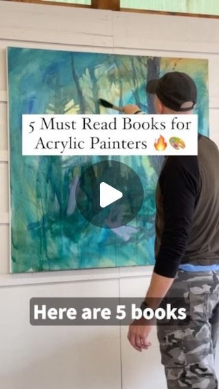 Acrylic University on Instagram: "The BEST books for Acrylic painters according to @jeddorseyart and @diannashyne 🎨 

P.S - we have our next FREE online masterclass coming up this September. Comment ‘CLASS’ and we’ll send you a link to save your spot 🔥

#acrylicpainting #acrylicuniversity #impressionism #fineart #acryliconcanvss #landscapepainting" Online Acrylic Painting Classes, Acrylic Painting Of Krishna, Radhakrishna Paintings Canvases, Radha Krishna Oil Painting On Canvas, Autumn Impressionist Painting, Free Online, Master Class, Impressionism, Art Tutorials