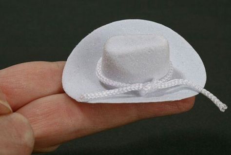 April Baby Shower, Mini Cowboy Hat, Western Weddings, Cowgirl Baby Showers, Western Themed Wedding, Cowgirl Baby, Miniature Stuff, Dads Birthday, Doll Hats