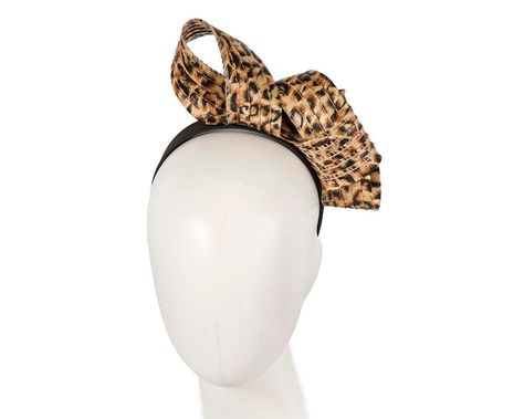 Gold fascinator