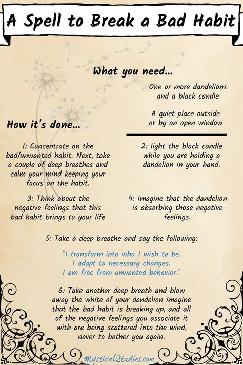 Pregnancy Spells, Dream Spell, Magick Symbols, Easy Spells, Black Magick, Focus Your Mind, Magic Spell Book, Magic Quotes, A Dandelion