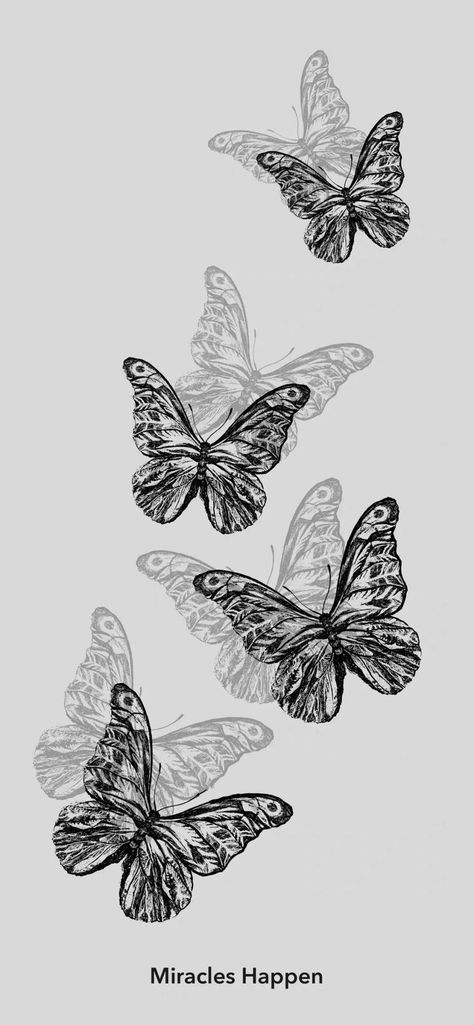 Mom Daughter Tattoos, Butterfly Flying, Butterfly Black And White, Cute Images For Wallpaper, Joker Iphone Wallpaper, Cute Mobile Wallpapers, Phone Wallpaper Pink, Butterfly Wallpaper Iphone, Disney Phone Wallpaper