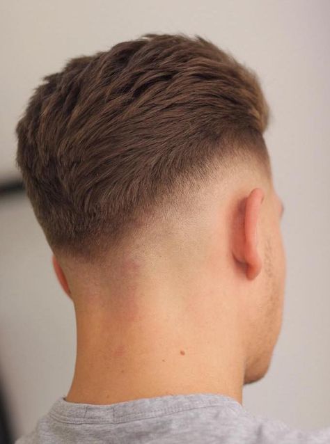 30+ Neckline Hair Designs and Patterns for Any Cut Short Pushed Back Hair Men, Slick Back Fade, Faded Haircut, Slick Back Haircut, Types Of Fade Haircut, Haircut Ideas Trendy, Mid Fade Haircut, Men Fade Haircut Short, Drop Fade Haircut