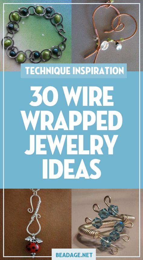 Wire Wrapped Jewelry Ideas, Jewelry Making Ideas, Bracelets Hippie, Rings Wire, Handcrafted Beaded Jewelry, Wire Wrapped Jewelry Diy, Wire Wrapped Jewelry Tutorials, Wire Jewelry Making, Wire Jewelry Tutorial