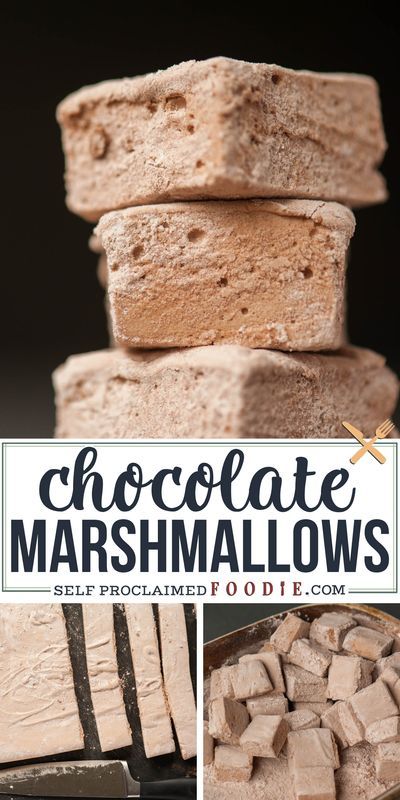 Marshmallow Business, Chocolate Marshmallow Recipe, Homemade Marshmallow Recipe, Chocolate Extract, Gourmet Marshmallow, Flavored Marshmallows, Chocolate Homemade, Weekend Food, Homemade Snickers