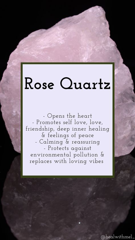 Rose Quartz Healing Properties, Crystals Book, Quartz Healing Properties, Crystal Grimoire, Crystals Meanings, Healing Crystals Meanings, Rose Quartz Healing, Crystalline Structure, Spiritual Stuff