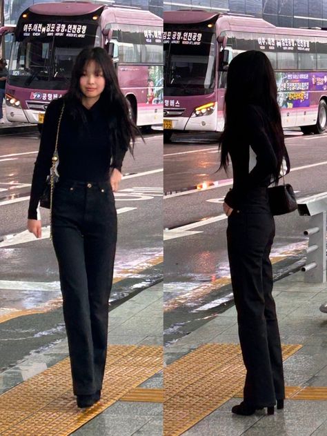 Comfy Trendy Outfits, Desi Fashion Casual, Looks Black, Easy Trendy Outfits, Simple Trendy Outfits, 가을 패션, Teenage Fashion Outfits, Airport Outfit, Blackpink Fashion