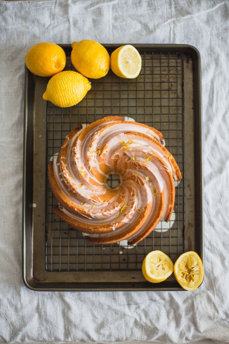 Lemon Bliss Cake with a Drippy Lemon Glaze Drippy Cakes, Rhubarb Cake, Late To The Party, New Computer, Lemon Glaze, Pound Cakes, Rhubarb Recipes, Scrumptious Desserts, Sweet Breads