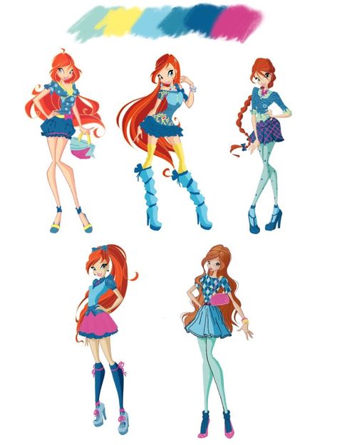 Winx Club, Colour Palette, Queen, Pink