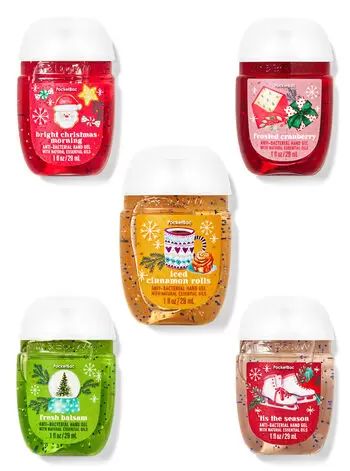 Christmas Morning PocketBac Hand Sanitizers, 5-Pack | Bath & Body Works Bath Body Works Christmas, Stocking Stuffers For Teens, Bath N Body Works, Breakfast Sweets, Bath And Body Work, Hand Sanitizers, Christmas Scents, Wild Berry, Clean Hands