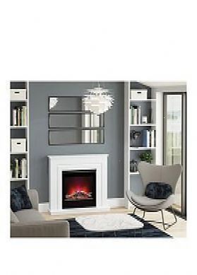 The Be Modern Orwell Electric Fireplace adds warmth and style to your living space. The 48 inch Orwell electric fireplace in an Ash White painted finish provides an elegant centrepiece that will complement many interior styles. Seamless bevelled detail provides the perfect frame for the large portrait electric LED fire within. Easy to operat...#Living #Elevate #HomeDecorating #a #Your #Ideas #Living #Inviting #for #InteriorInspo #Inspiring #InteriorDesign #Room #Space #Stylish #and #HomeIdeas Built In Shelves Living Room, Vibrant Living Room, Living Room Decor Fireplace, Cosy Living Room, One Colour, Fireplace Wall, Built In Shelves, Fireplace Surrounds, Electric Fireplace