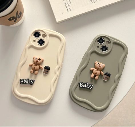 3D Coffeeholic Cute Bear Phone Case For Iphone 14 13 12 11 Pro We Bare Bears Phone Case, Ice Bear Phone Case, Rilakkuma Phone Case, Teddy Bear Phone Case, Cute Bear Phone Case, Rabbit Phone Case, Animal Phone Cases, New Mobile, Mobile Covers