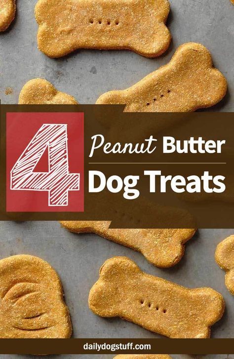 Homemade Dog Treats Without Flour, Dog Treats Without Eggs, Dog Treats Without Flour, Long Lasting Dog Treats Homemade, Easy Peanut Butter Dog Treats, Homemade Peanut Butter Dog Treats, Peanut Butter Dog Biscuits, Blondie Dessert, Dog Cookie Recipes