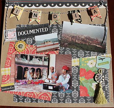 India scrapbook travel layout India Scrapbook Ideas, Indian Scrapbook, Travel Layout, Senior Year Scrapbook, Scrapbooks Ideas, Year Scrapbook, Aesthetic Scrapbook, Gcse Textiles, Scrapbooking Layouts Travel