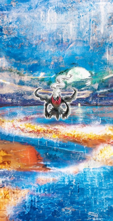 Pokemon Card Wallpaper, Darkrai Wallpapers, Pokemon Tcg Art, Pokemon Cards Aesthetic, Pokemon Card Art, Rayquaza Wallpaper, Pokemon Dex, Dark Type Pokemon, Rayquaza Pokemon