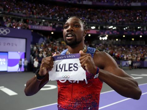 Noah Lyles wins in the closest Olympic 100m finish in modern history Track Athletes, Noah Lyles, Athletics Track, Sports Track, Olympic Athletes, Modern History, National Championship, 100m, Track And Field