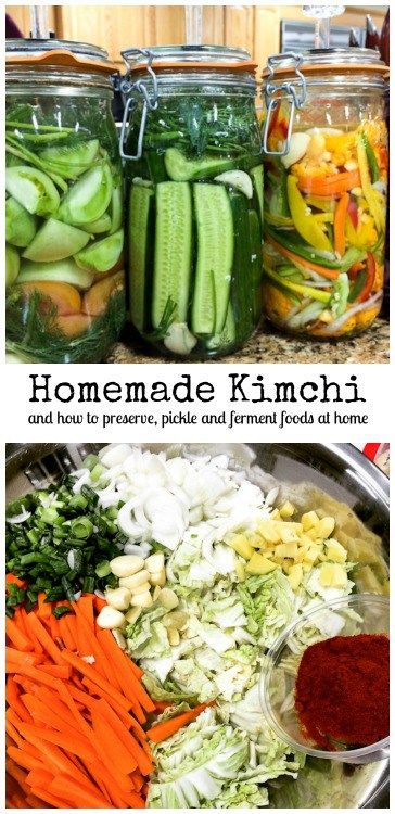 How to Make Kimchi Benefits Of Fermented Foods, Make Kimchi, Homemade Kimchi, Foods At Home, Vegan Kimchi, Fermented Veggies, Kimchi Recipe, Fermentation Recipes, Fermented Vegetables