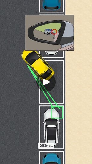 Parallel Parking Tips, How To Parallel Park, Parking Tips, Permit Test, Parallel Parking, Helpful Hacks, Learning To Drive, Parking Space, Driving Test