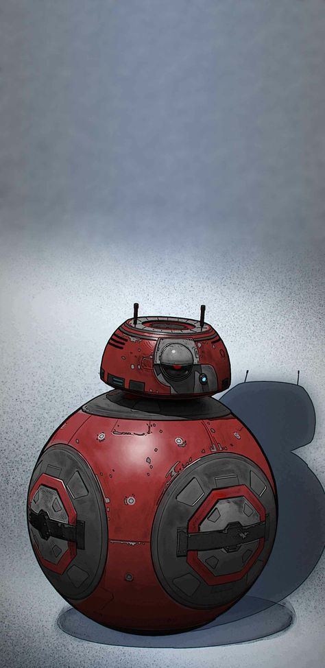 Red in BB unit Bb Unit Droid, Droids Star Wars, Droid Star Wars, Bb8 Star Wars, Star Wars Battle Droids, Astromech Droid, Star Wars Bb8, Star Wars Droids, Galactic Republic